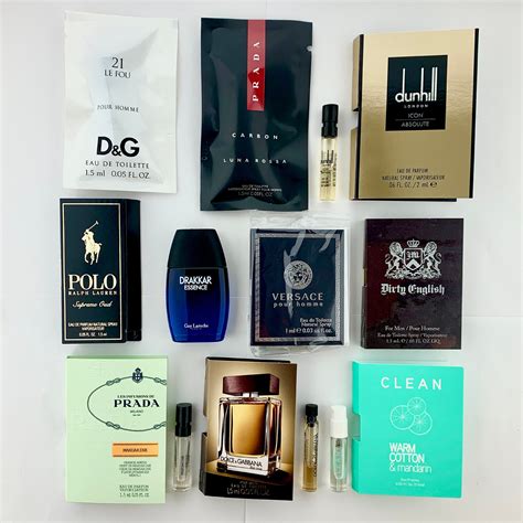 free men's cologne sampler.